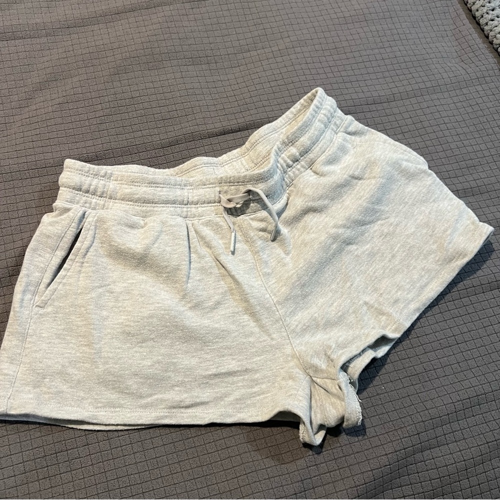 Yogalicious gray shorts size large